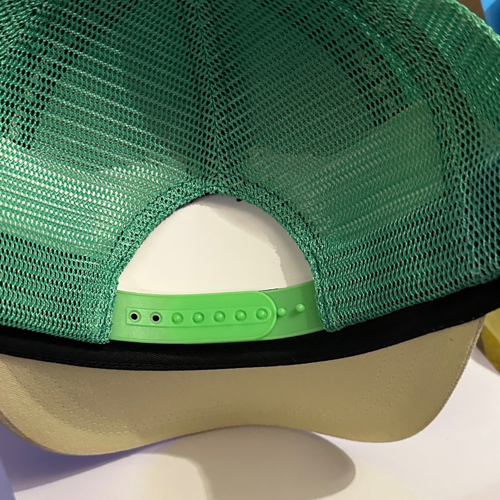 PLAYBOY Green and Cream Cap - Picture 3 of 4